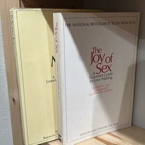 The Joy Of Sex Paperback And More Joy Of Sex Hardcover Two Books Vintage